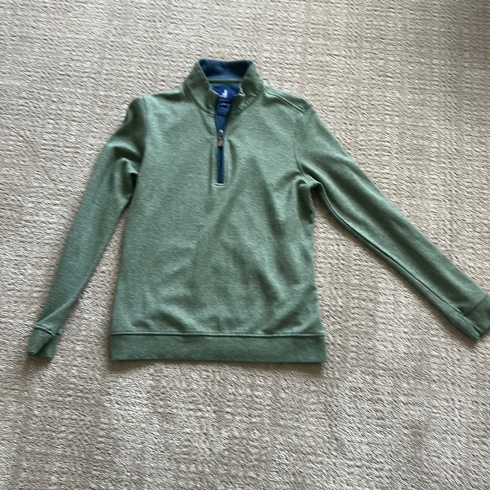 johnnie-O Green Kids Sweater